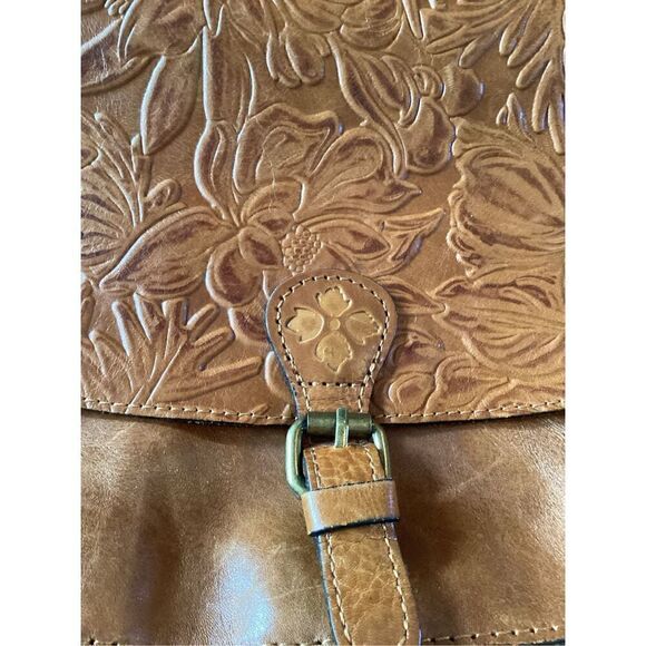 Patricia Nash Rosolini Tooled Leather Cross Body Purse Handbag Style P472203 - Picture 15 of 15